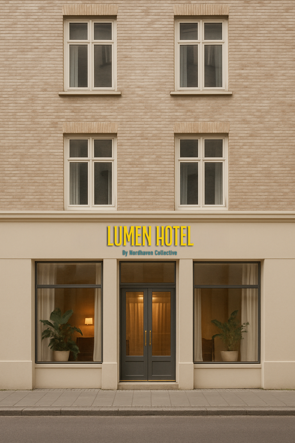 Lumen Hotel Mockup
