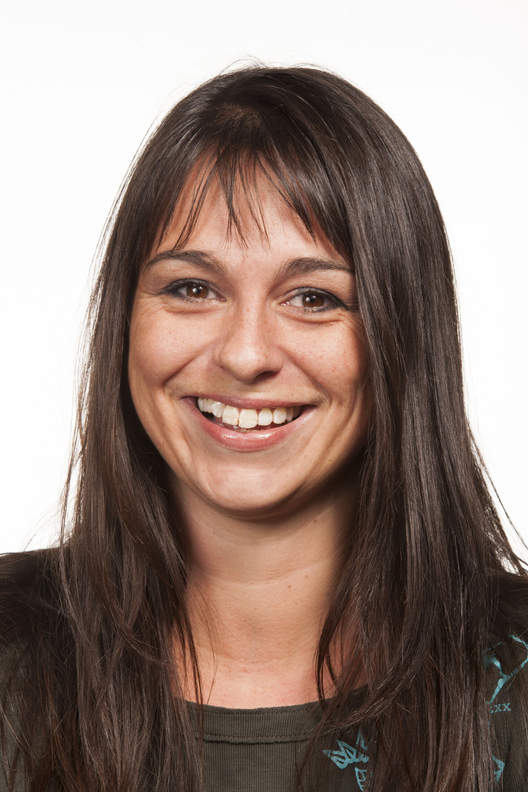 Portrait on white background Portrait on white background